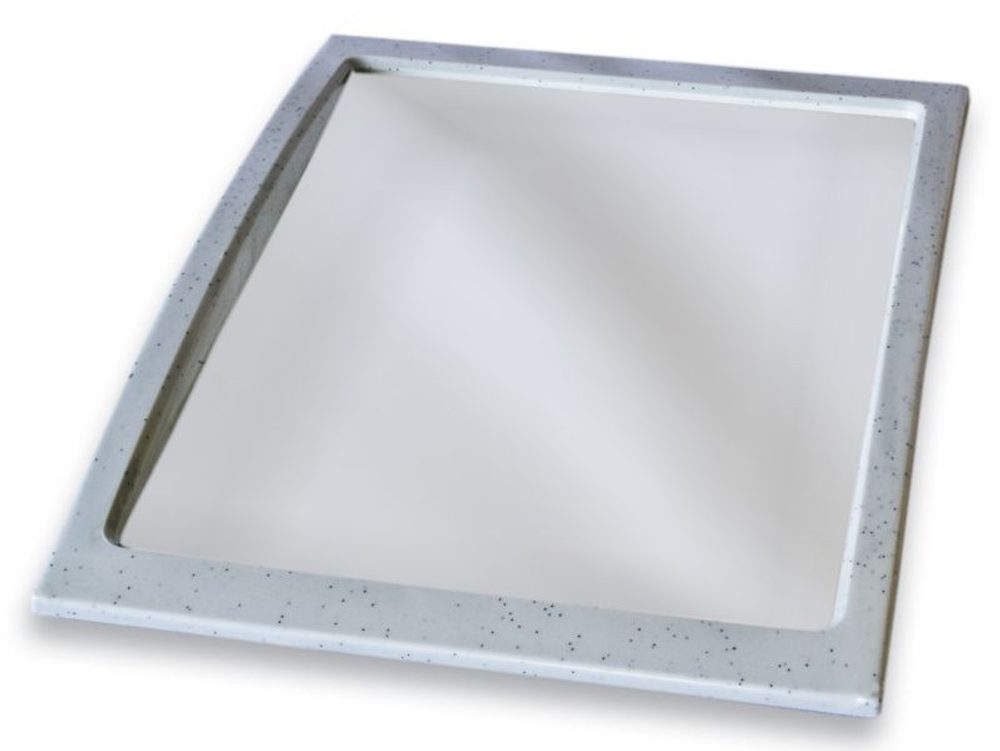 Levně zrcadlo 28,0x22,0cm obdélník plast.rám