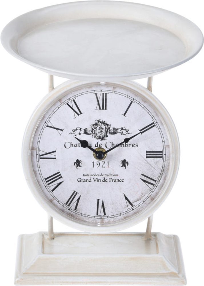 Levně SEGNALE Hodiny stolní designové RETRO 20 x 25,5 cm KO-Y36300100