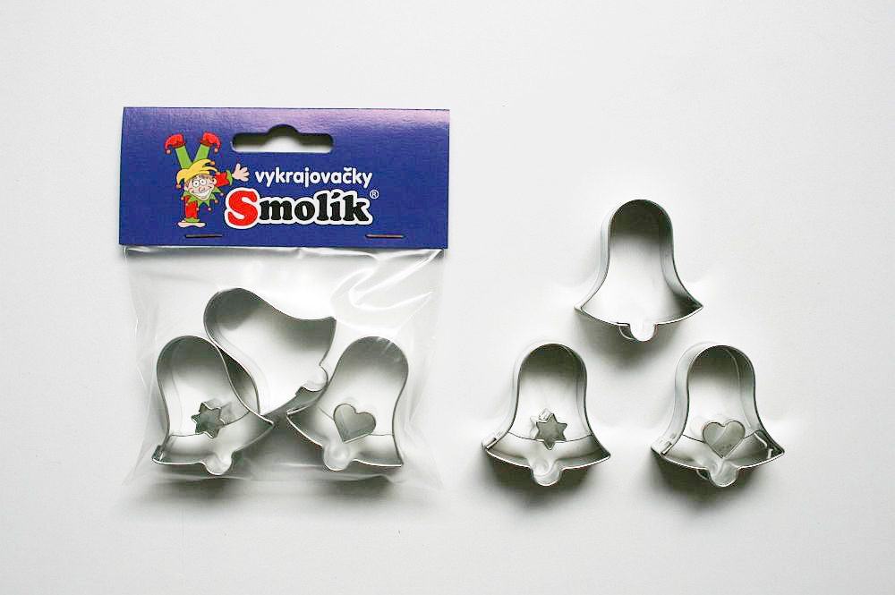 Levně vykr. 0799 Zvonečky, sada-3ks