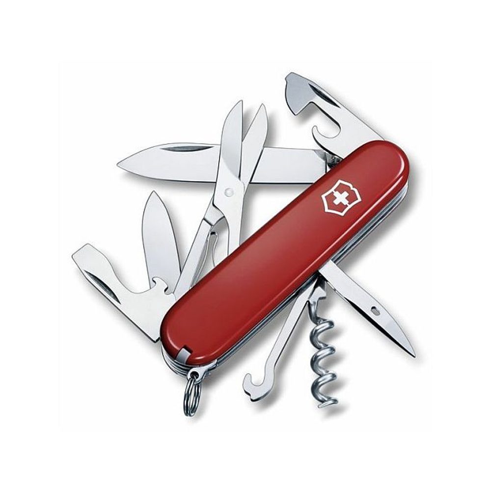 Levně nůž 14-funkcí 91mm CLIMBER červený, kapsní Victorinox