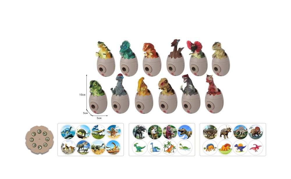 Levně PLEJO Projektor dinosauří vejce