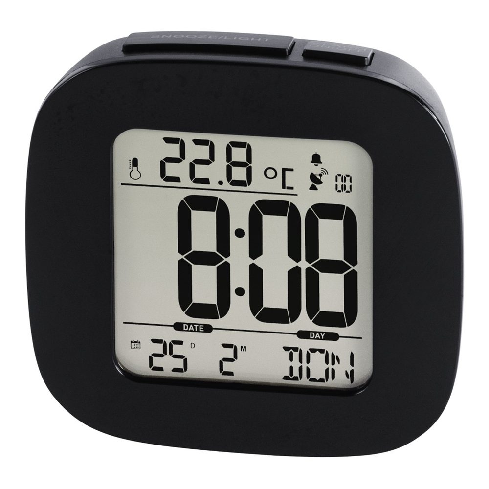 Levně Hama RC 45 Radio Alarm Clock, black
