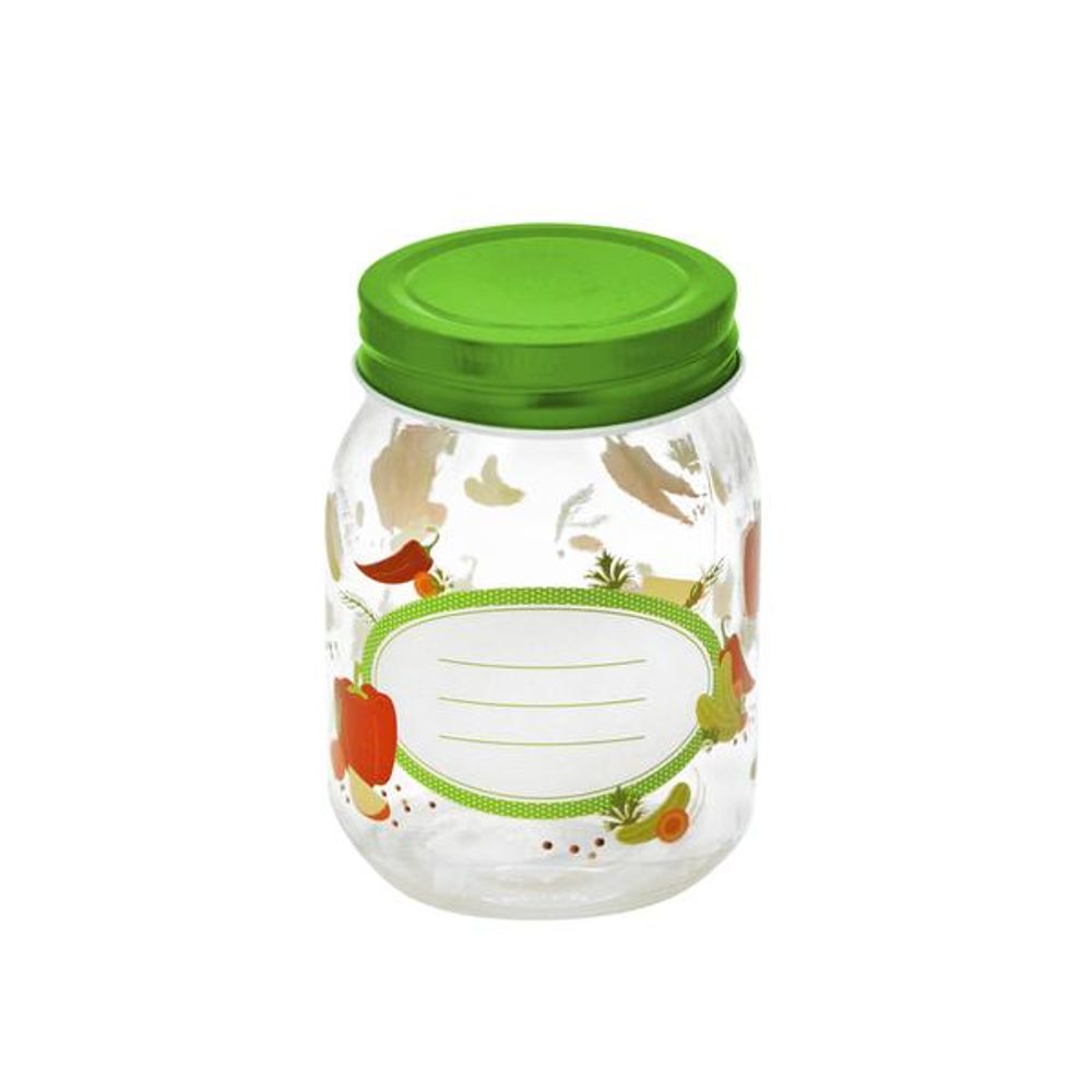 Levně TORO SKLENICE ZAVAŘOVACÍ S VÍČKEM ZELENINA 380ML