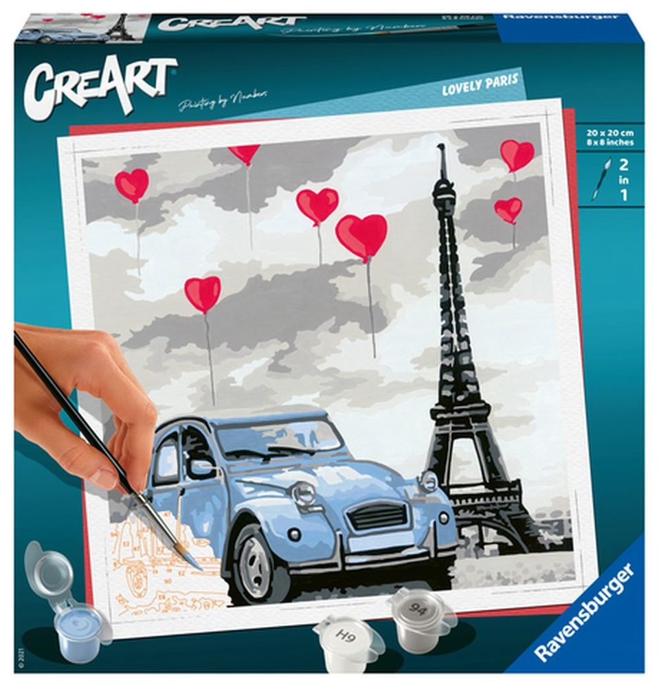 Ravensburger CreArt Kouzelná Paříž