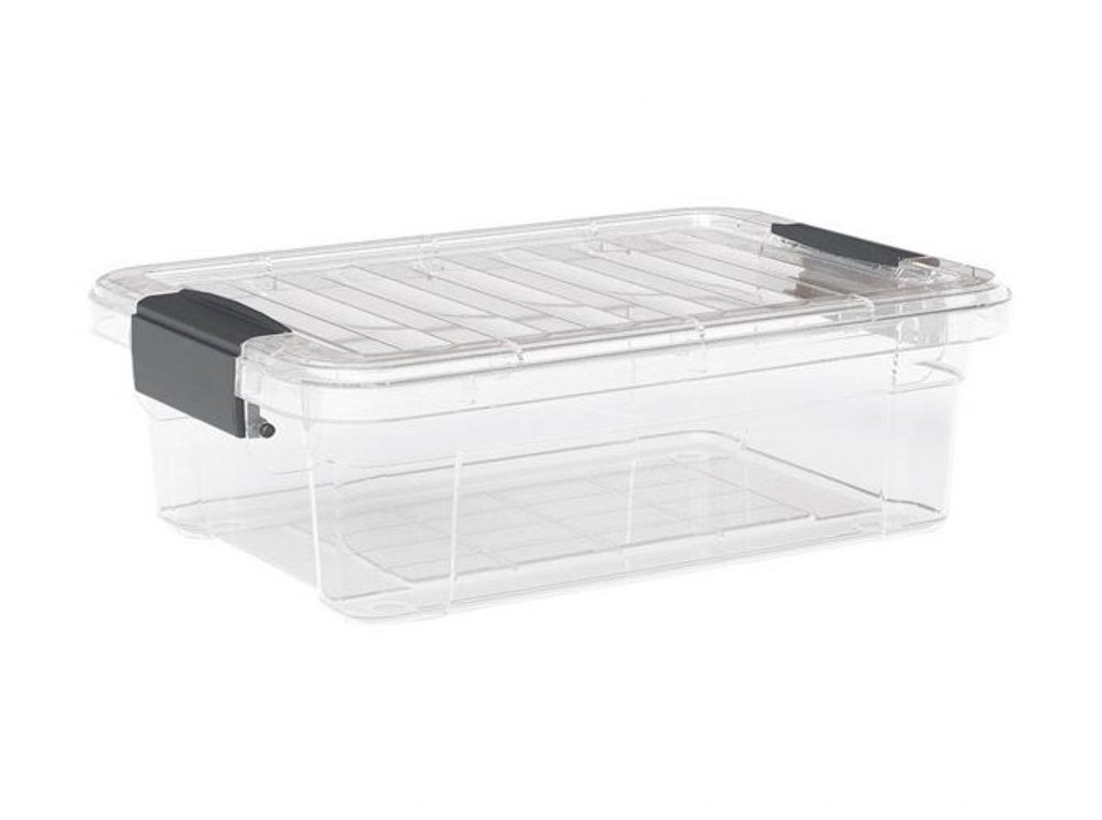 Levně box 21,0l STORAGE 52,6x36,1x16,1cm, BPA free, trans.plast