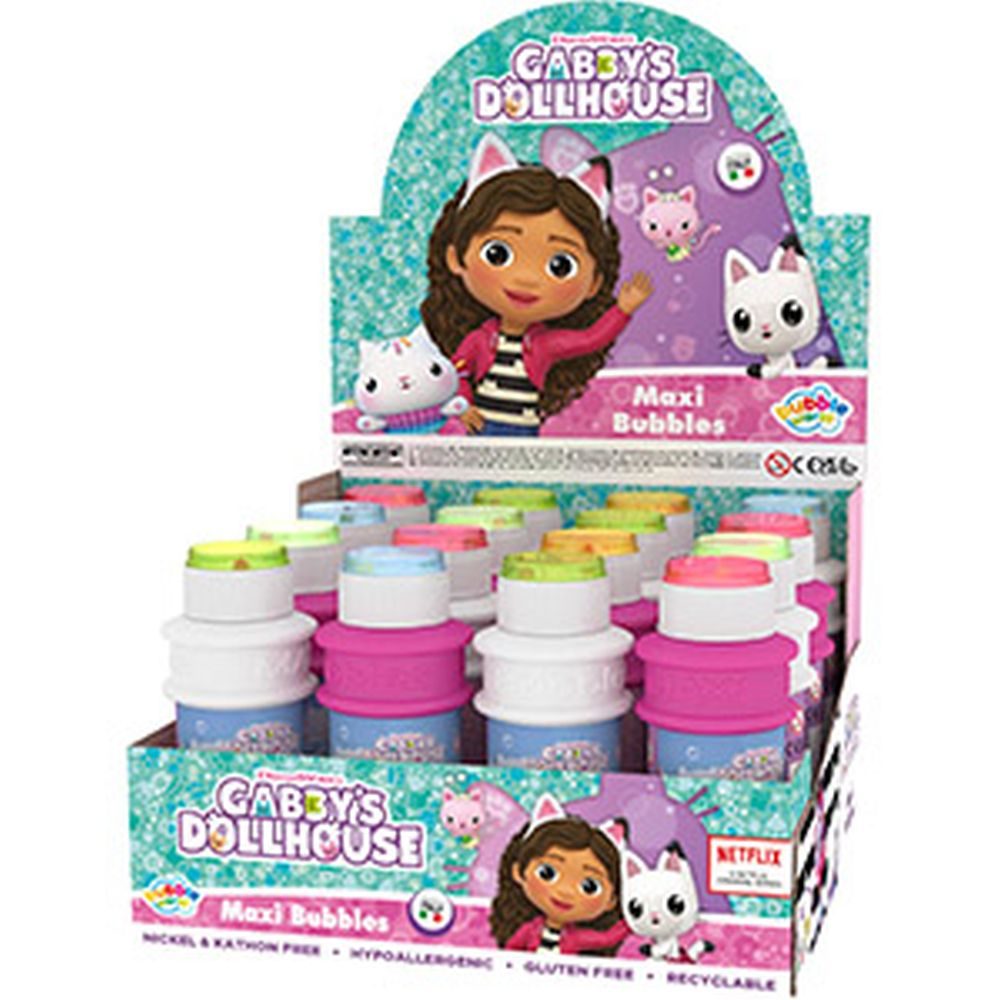 Levně Bublifuk Gabby’s Dollhouse 175 ml (dis. 16 ks)