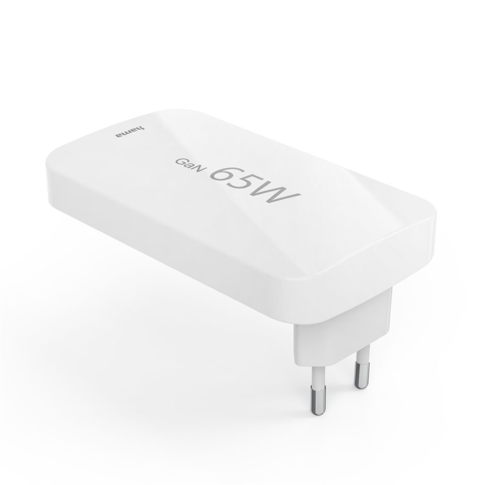 Hama rychlá USB nabíječka GaN 2x USB-C + USB-A, PD/QC 65 W, plochá, skládací (obrázek 23)