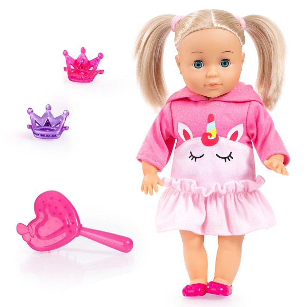 Levně Doll BERRY Panenka Emma Berry se zvuky, 33cm