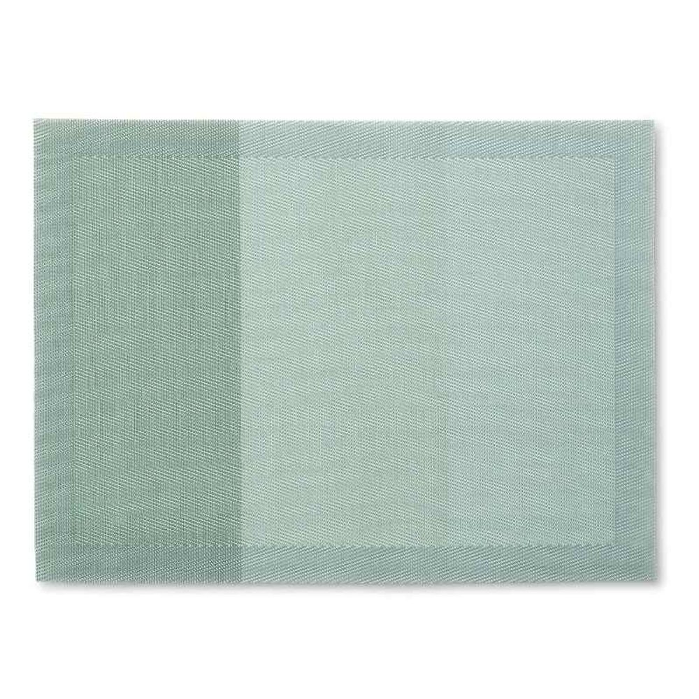 Levně KELA Prostírání Nica 70%PE/30%PET kouřově zelená 45,0x33,0cm KL-12830