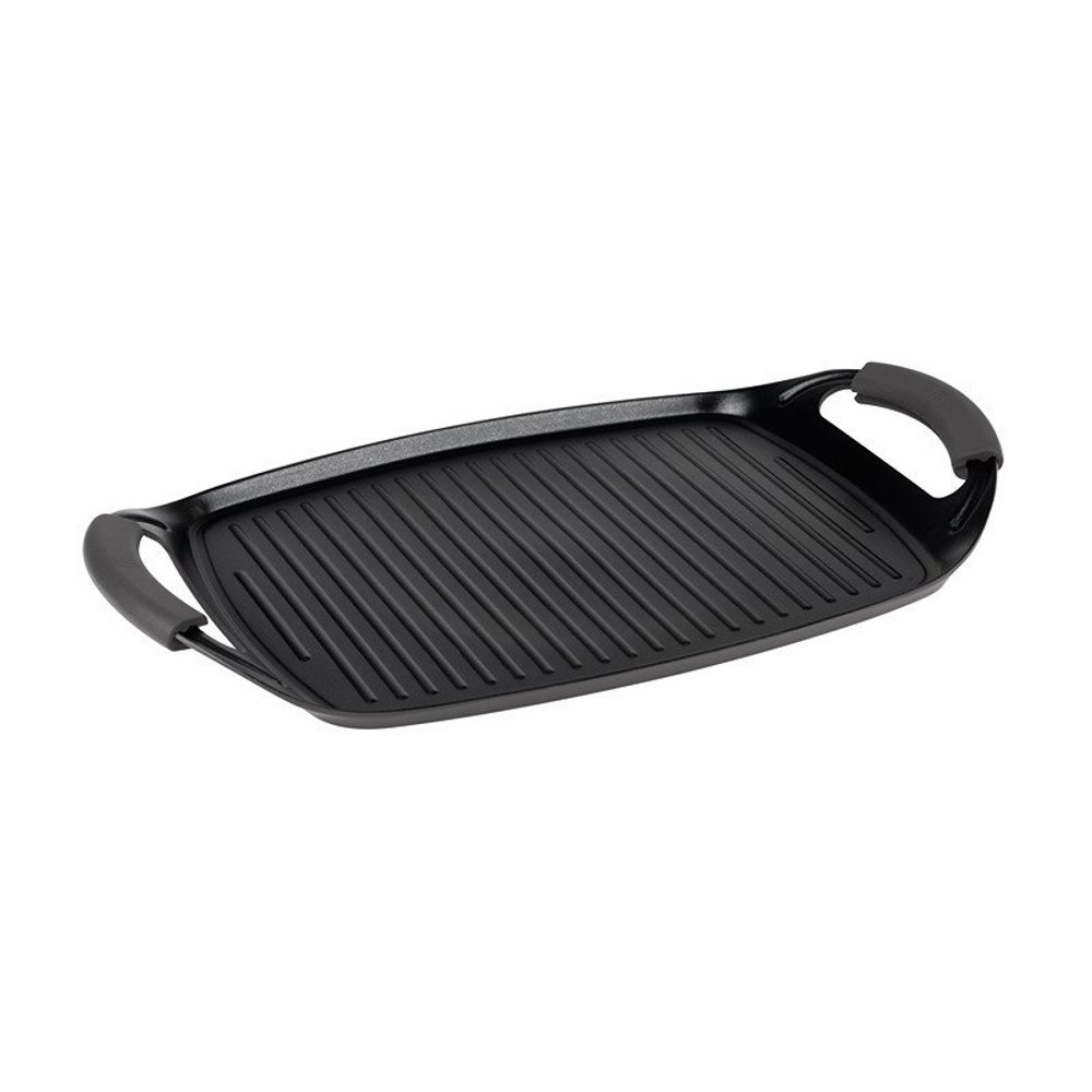 Levně BERLINGERHAUS Grilovací deska s titanovým povrchem 47 cm Antracit Collection BH-8137