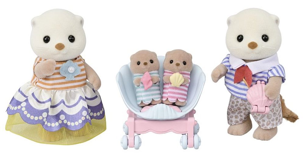 Levně Sylvanian family Rodina mořských vyder