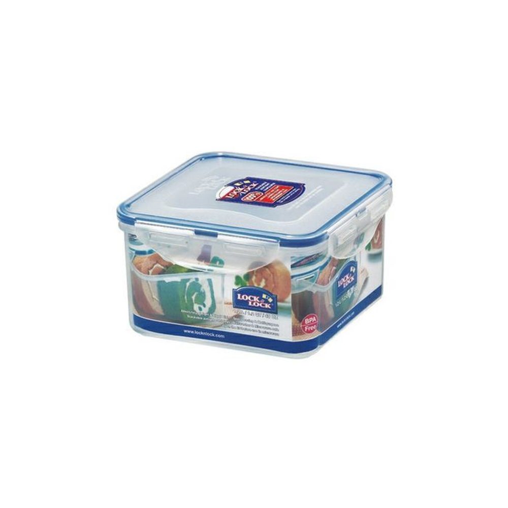 Levně dóza 1,20l LOCK HPL822D, 15,5x15,5x 8,7cm, plast