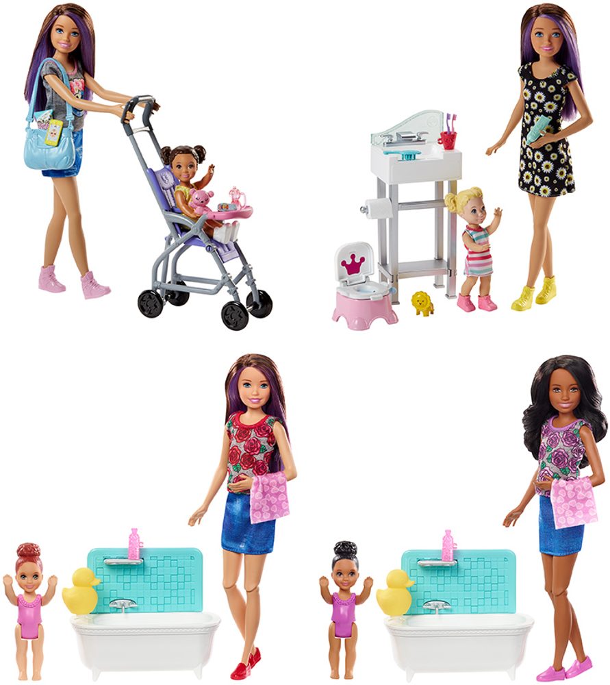 Levně Mattel BRB CHŮVA HERNÍ SET ASST