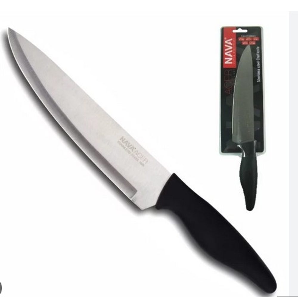 Levně nůž 32cm kuch., HLADKÝ CHEF, ACER, NR/plast