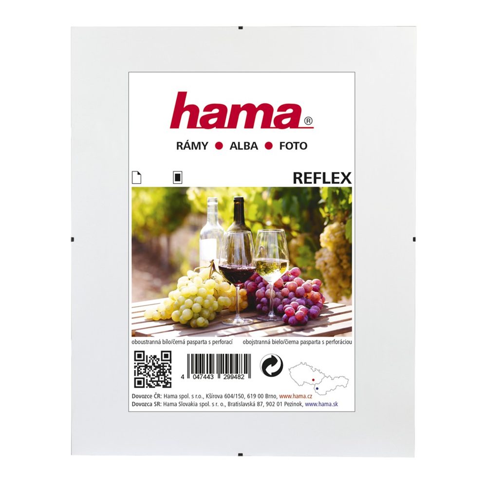 Levně Hama clip-Fix, normální sklo, 29,7 x 42 cm (formát A3)