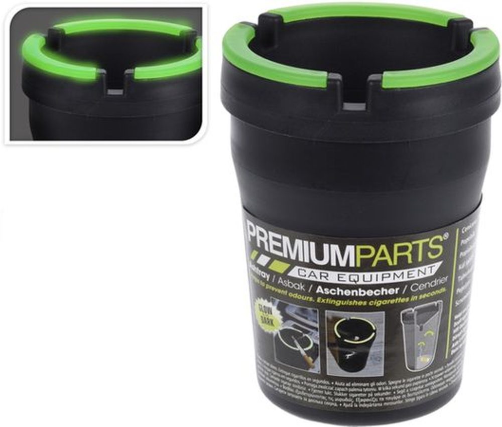 Levně popelník d10,5x8cm, PP plast
