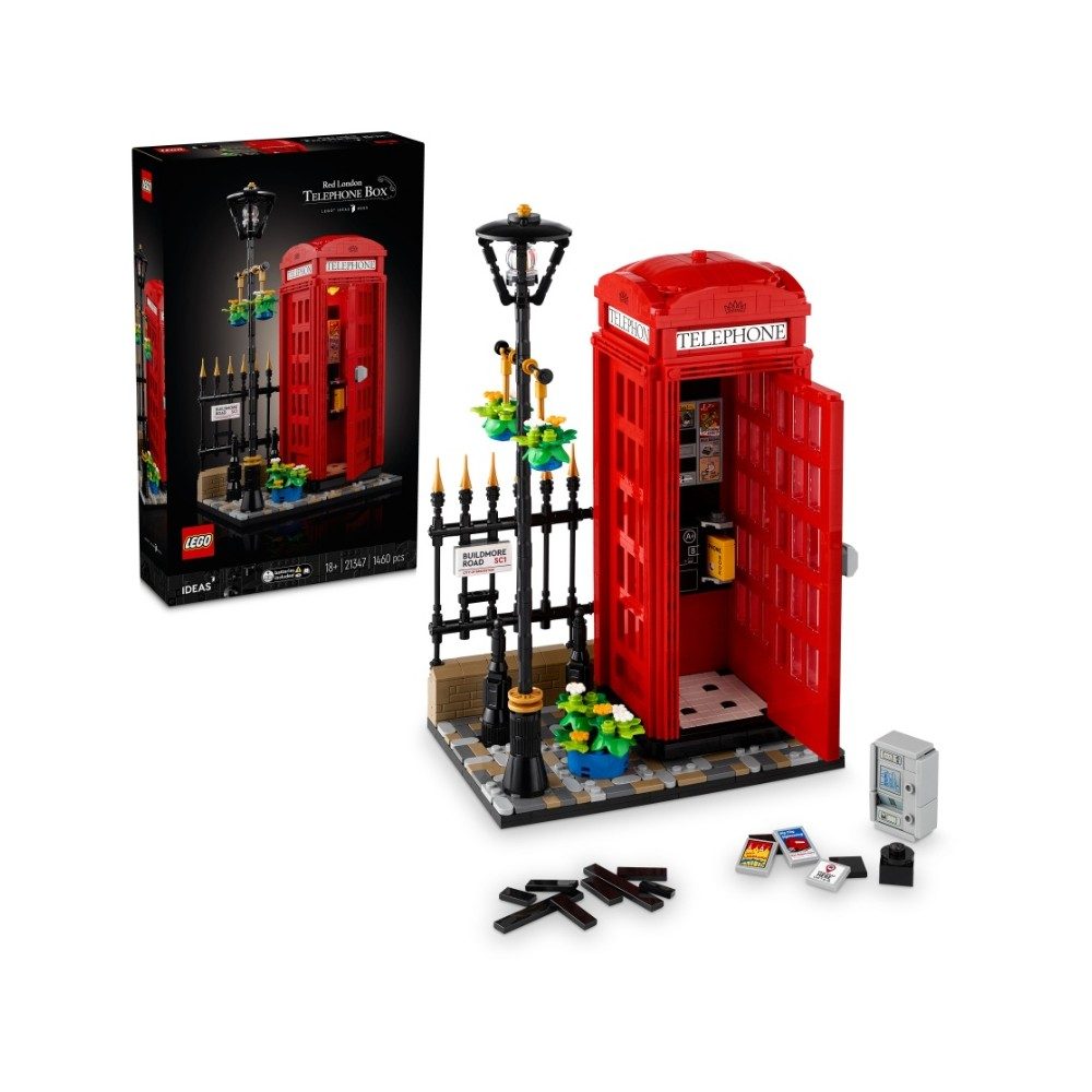 Levně LEGO® Ideas Červená londýnská telefonní budka