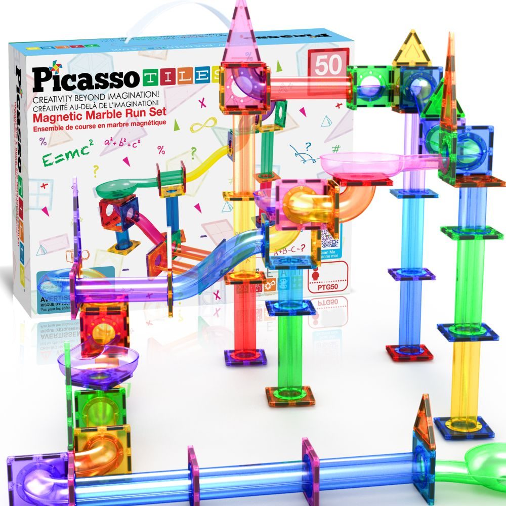 Levně Picasso stavebnice 50 ks marble run