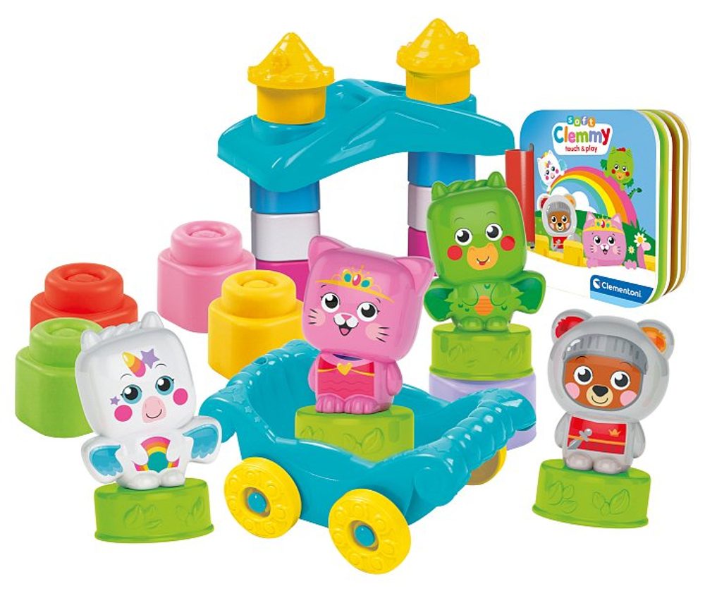 Levně CLEMENTONI Clemmy baby - Herní set - Hrdina a princezny