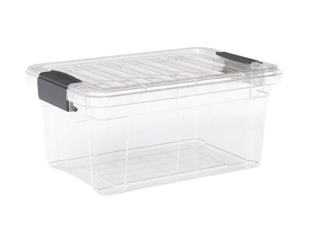 Levně box 10,5l STORAGE 25x36x16,6cm, BPA free, trans.plast