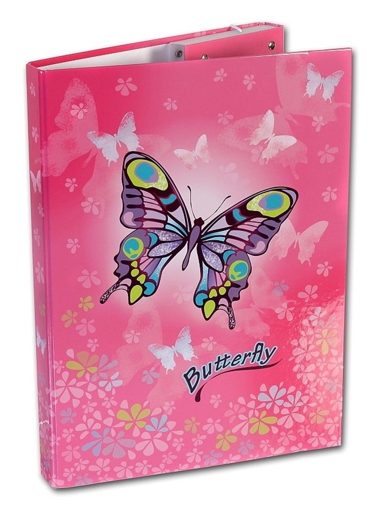 Levně EMIPO Školní box A4 Butterfly