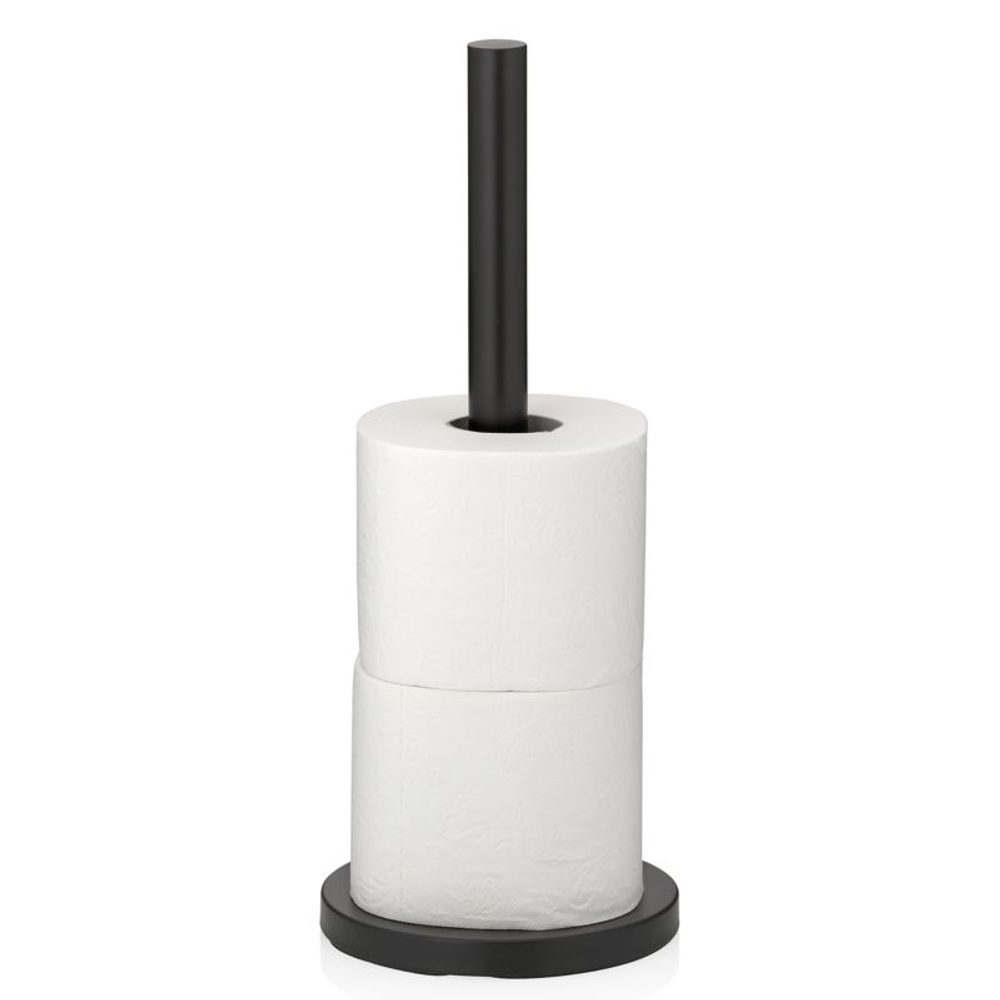 Levně KELA Držák toaletního papíru Carta kovový černý 37,0cm 15,0cm KL-22825