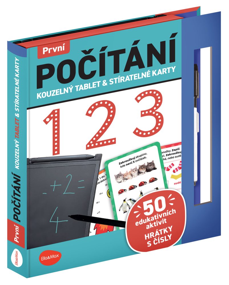 Levně Kouzelný tablet & stíratelné karty – První POČÍTÁNÍ