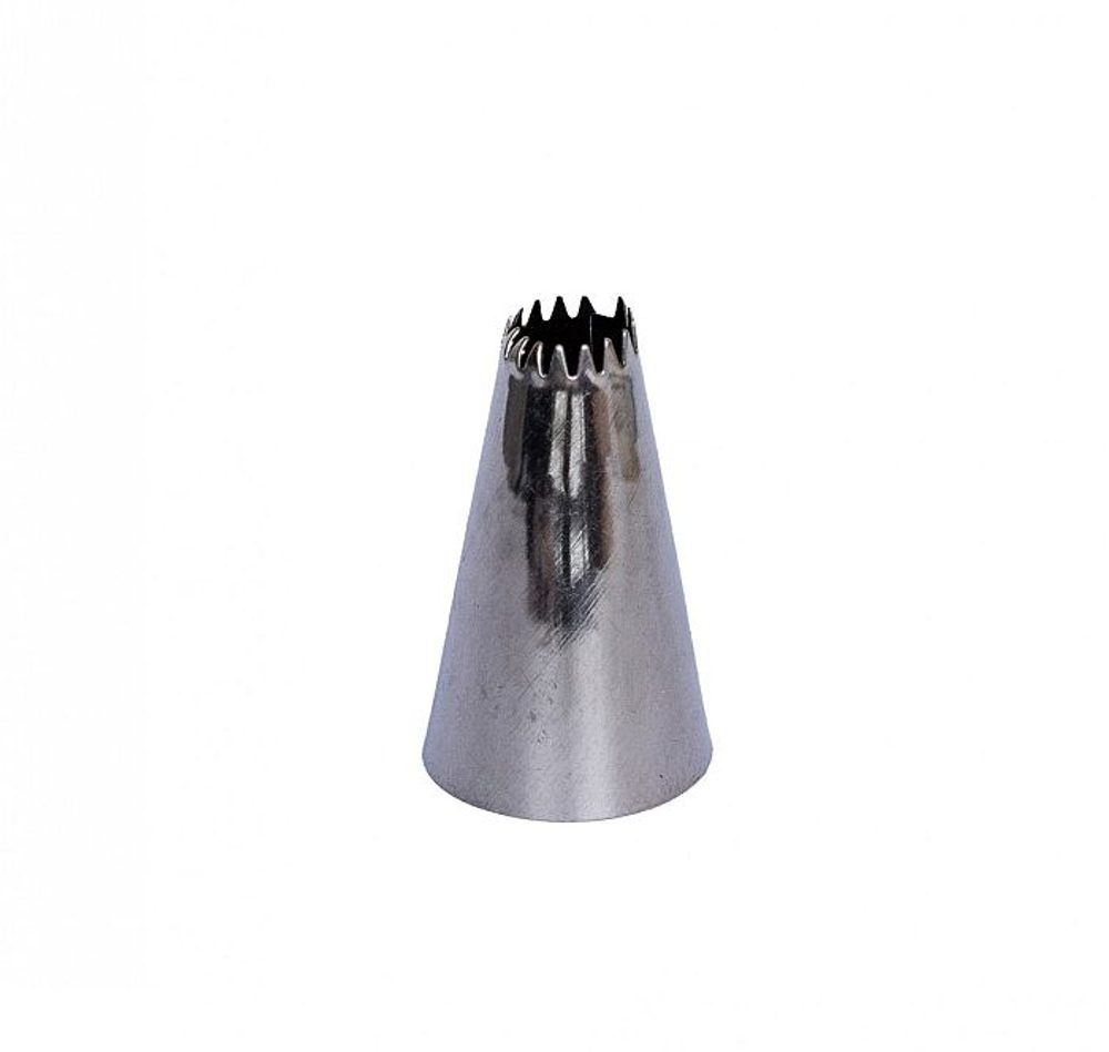 Levně špička d18x30mm HVĚZDA d 8mm otev.TRY-538, zdobící, NR