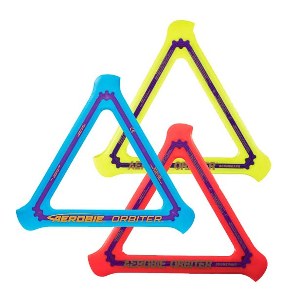 Levně SpinMaster AEROBIE ORBITER - Létající, házecí Bumerang, průměr 29 cm, assort
