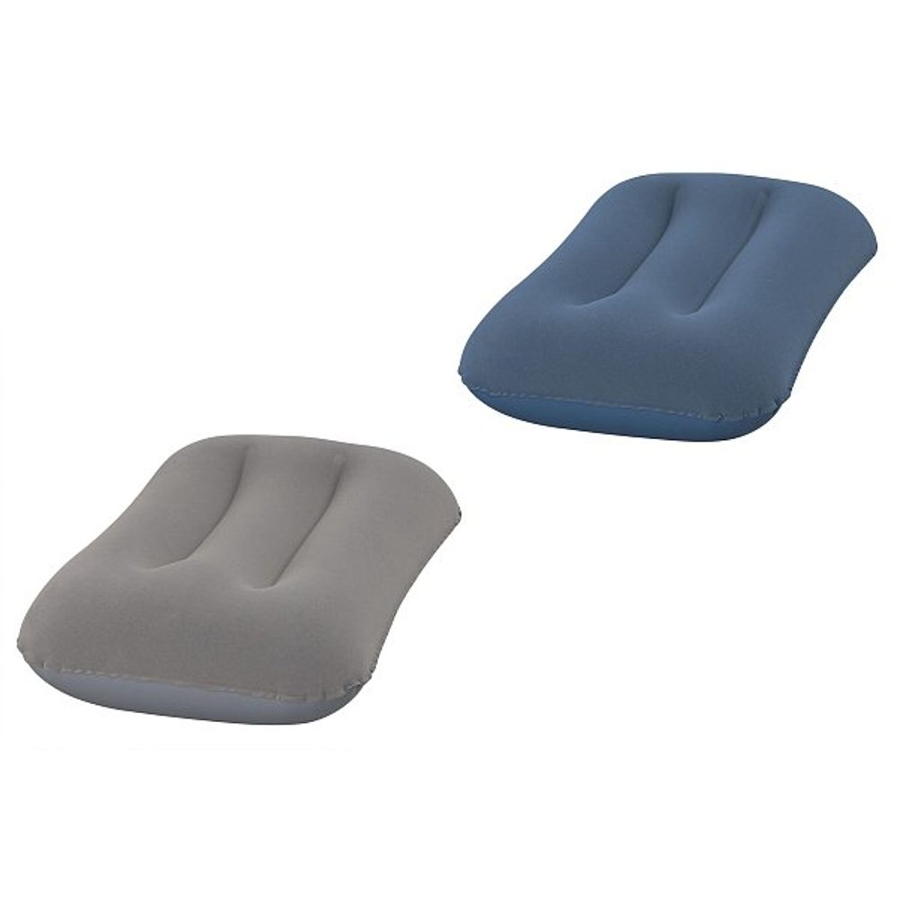 Levně Bestway Semišový nafukovací polštář - mix 2 barvy, 42x26x10cm