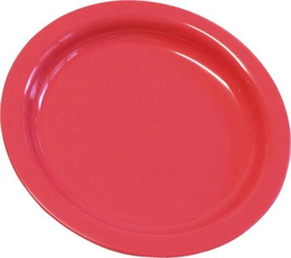 Levně talíř d22cm mělký, MIX barev, PP plast