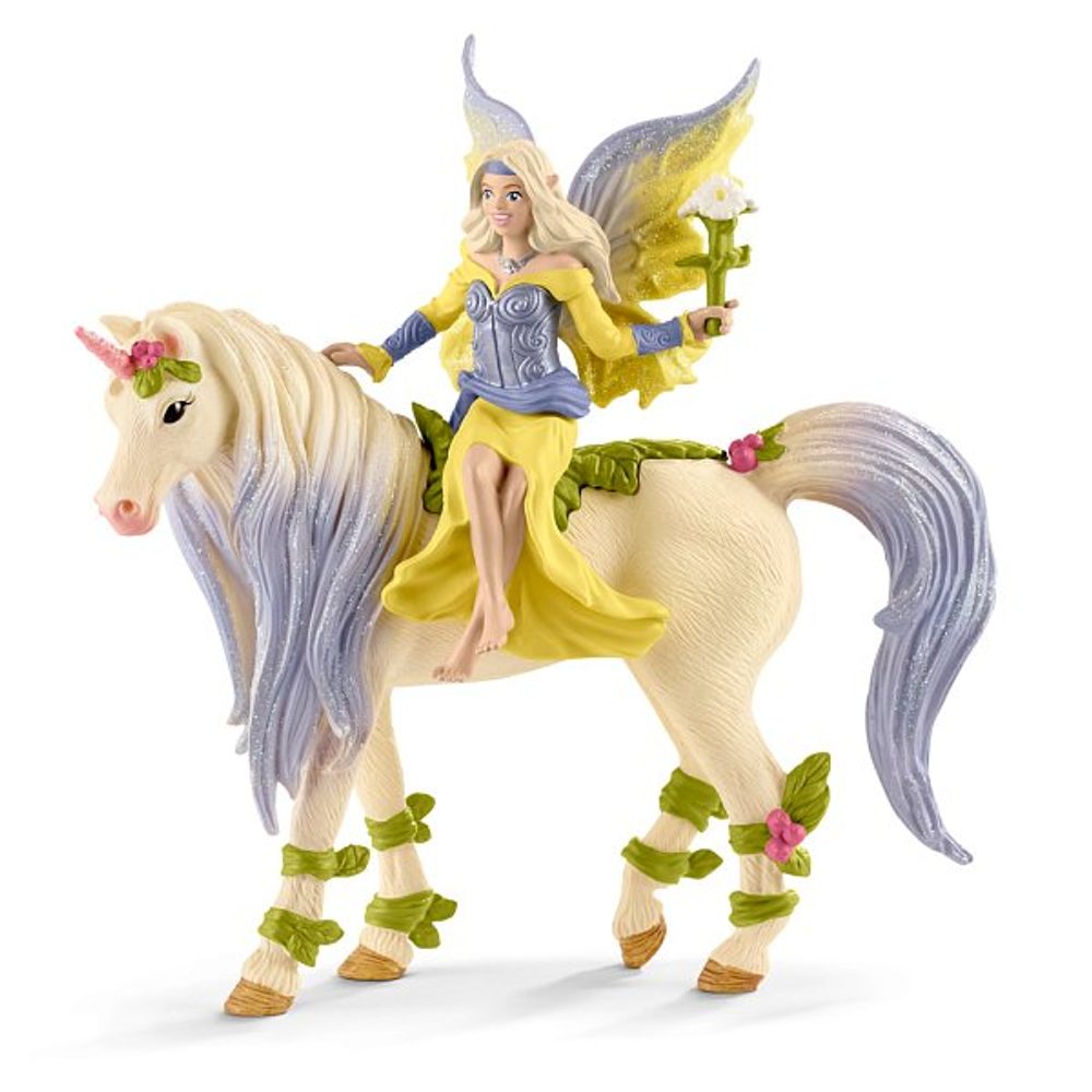 Levně SCHLEICH Sera s květinovým jednorožcem
