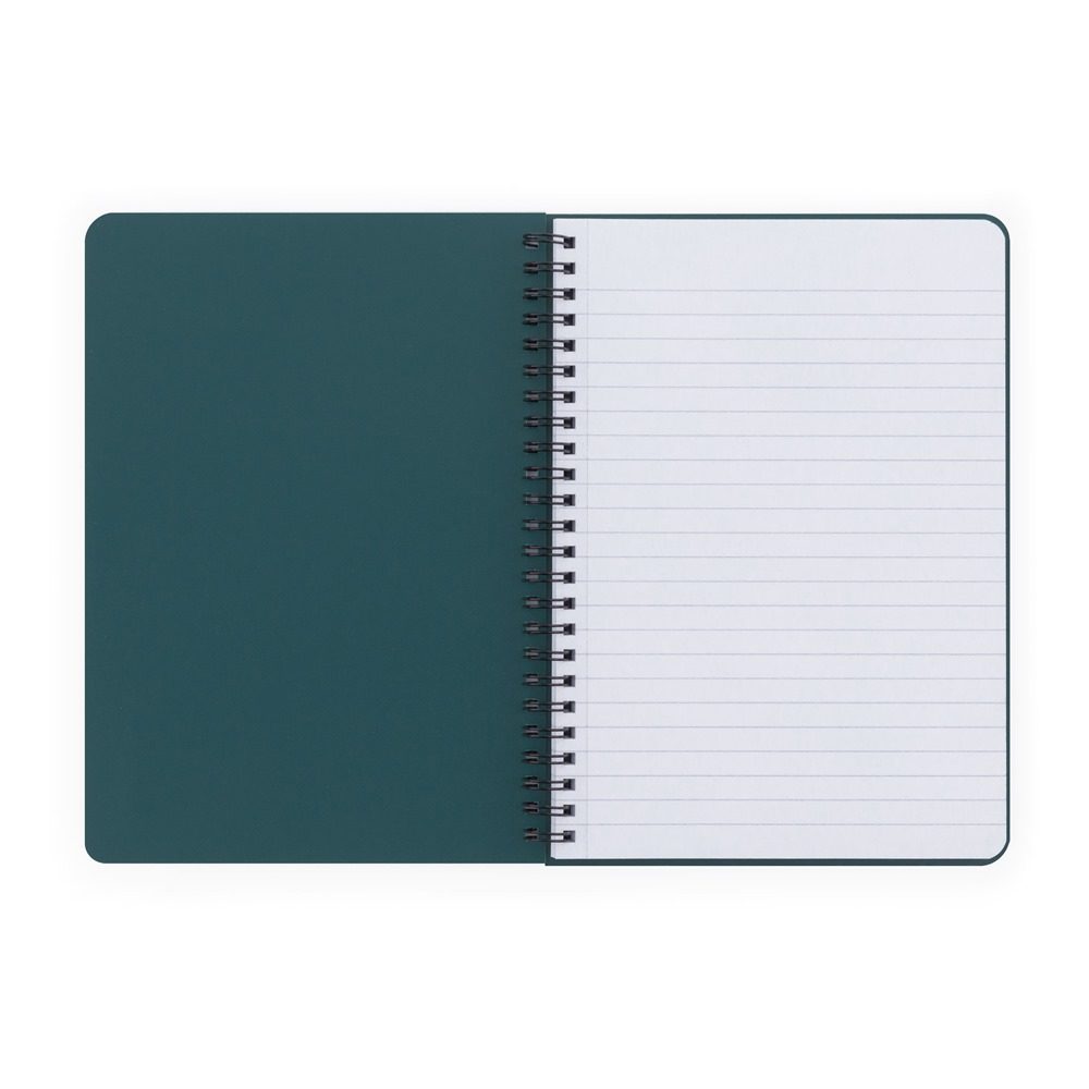 Levně Twin wire blok A5 PP VERDE zelená