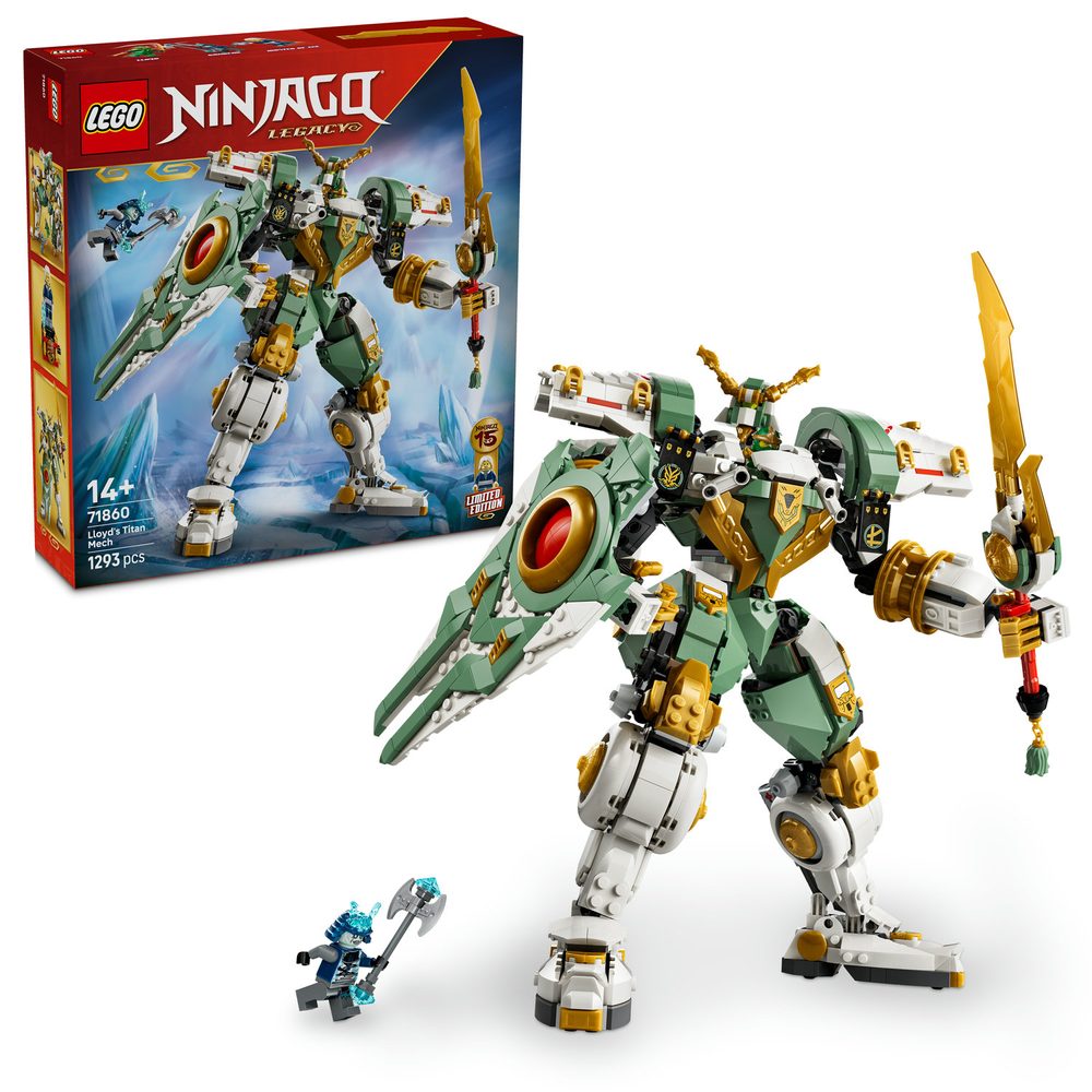 Levně Lloydův titanový robot: 15 let NINJAGO