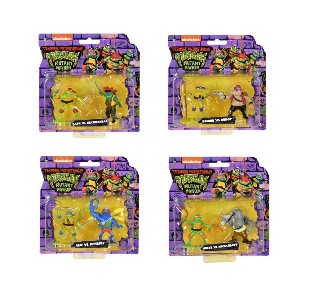 Levně Orbico Teenage Mutant Ninja Turtles - Minifigurky želvy NINGA, 2 ks v balení, asst.