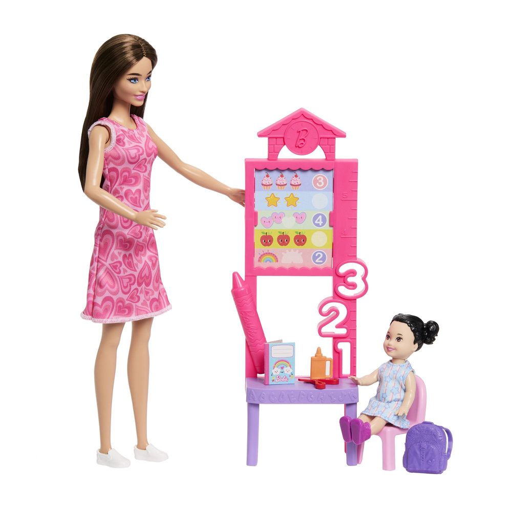 Levně Barbie herní set povolání - učitelka