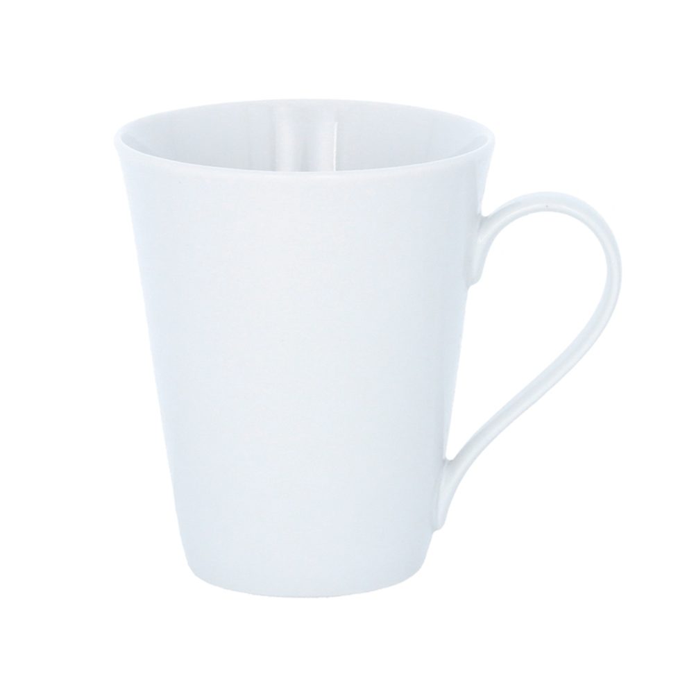 Levně hrnek 480ml, kónický, bílý porcelán