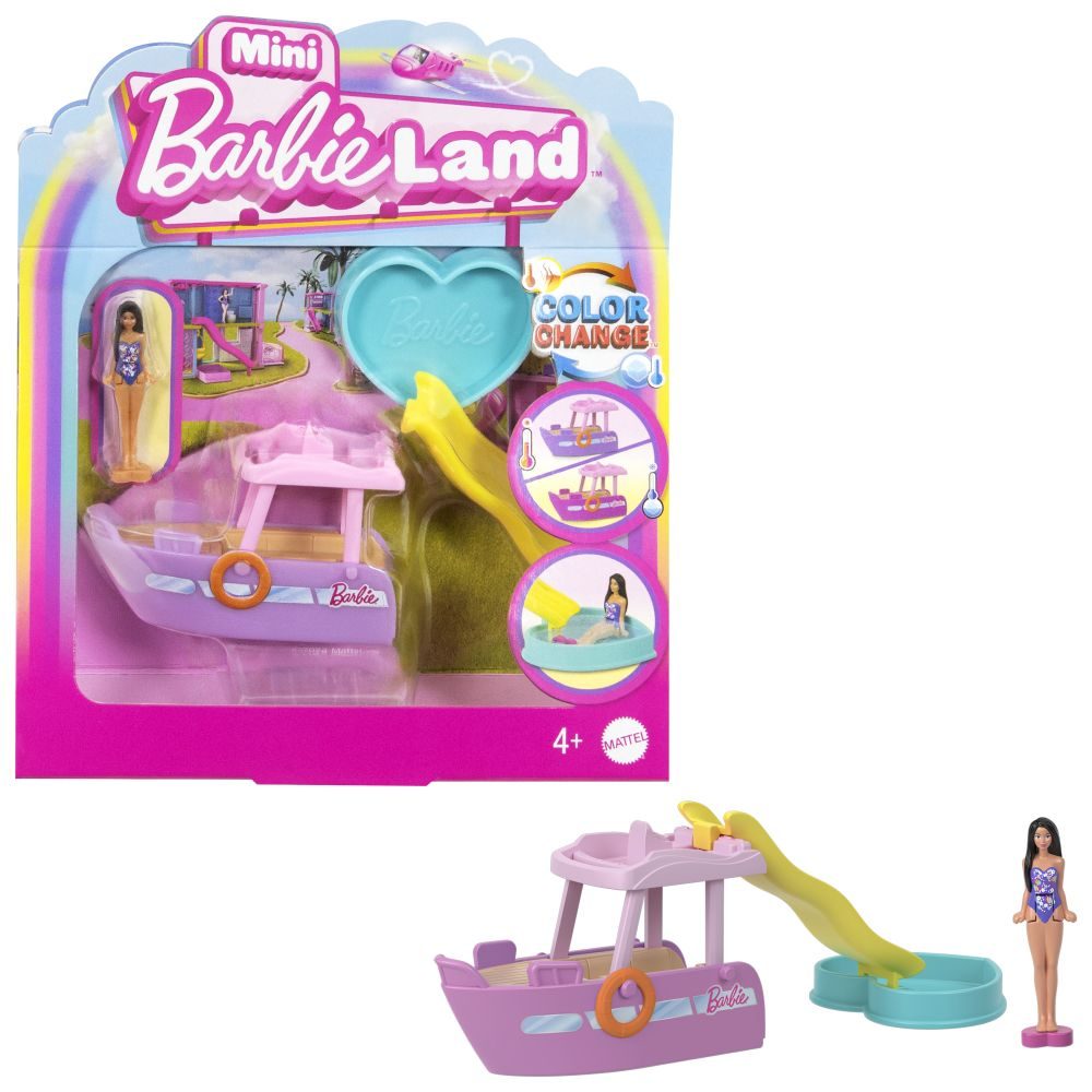 Levně BRB MINI BARBIELAND DOPRAVNÍ PROSTŘEDKY - LOĎ SNŮ