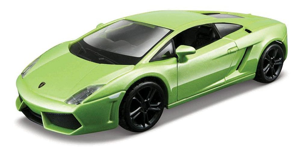 Levně Bburago - Auta HOBBY, Lamborghini Gallardo LP560-4, metal zelená, 1:32