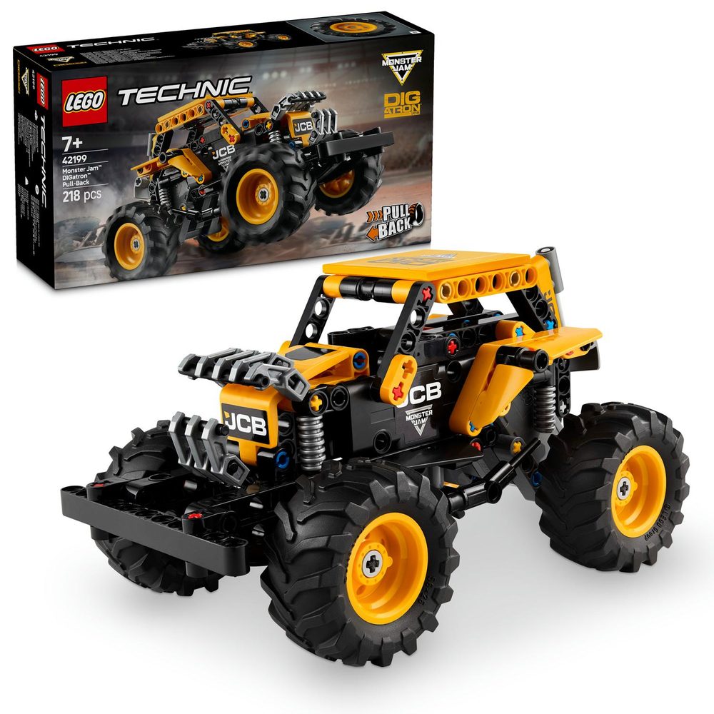 Levně Monster Jam™ DIGatron™ s natahovacím motorem