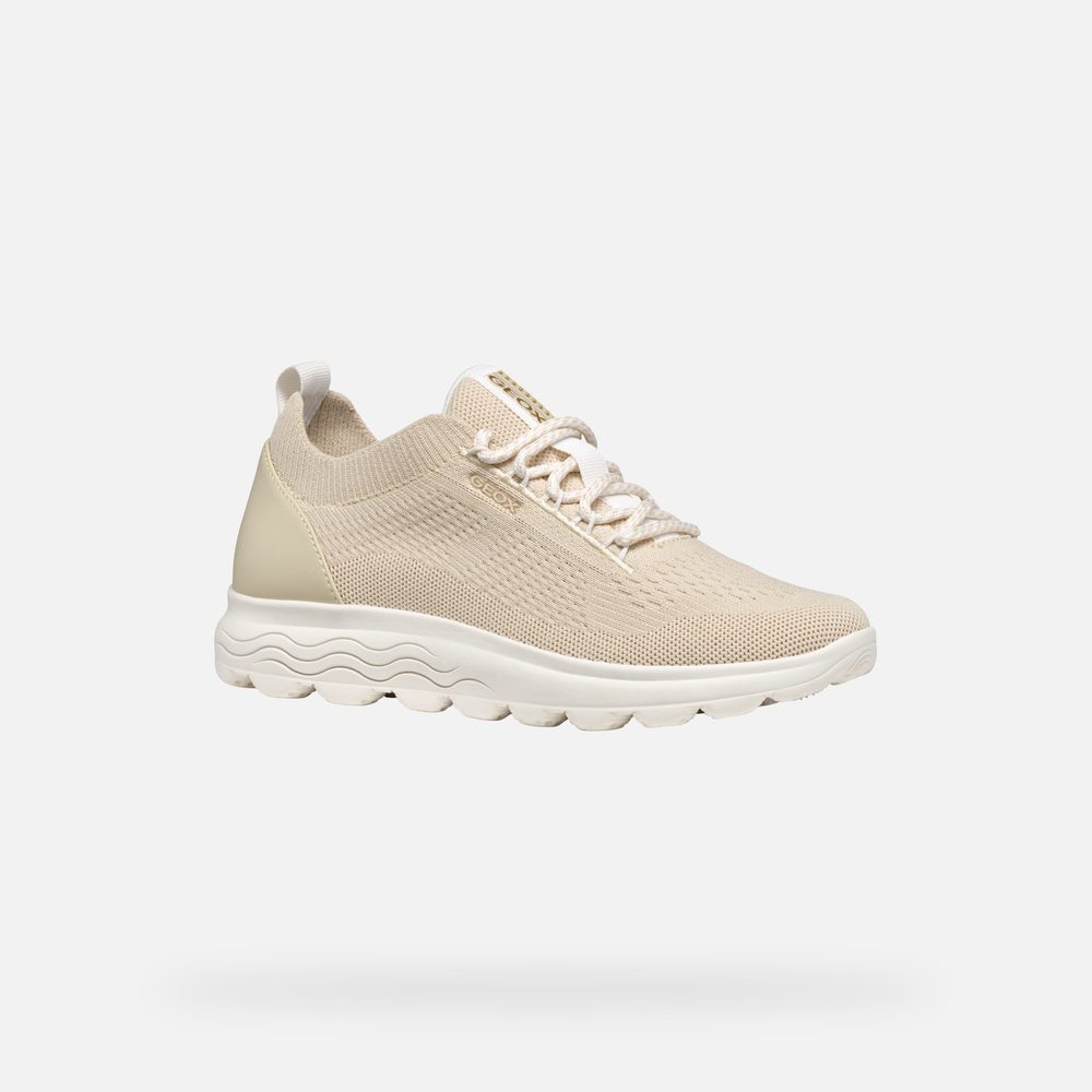 Béžové dámské tenisky Geox Spherica - 36 (obrázek 3)