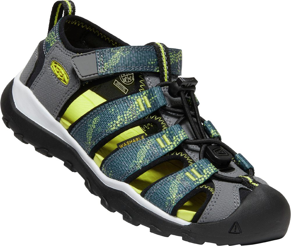 Levně KEEN NEWPORT NEO H2 YOUTH sea moss/steel grey - 39