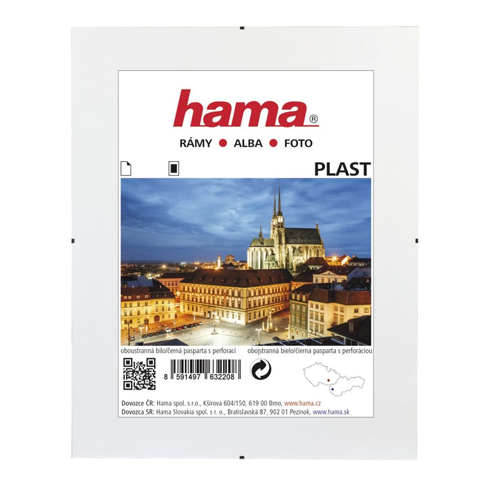 Levně Hama clip-Fix, průhledný plast, 29,7x42 cm