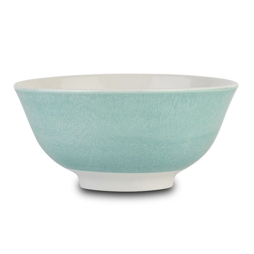 Levně miska d15,0cm, sv.tyrkys ALEXANDRA, cereálie, porcelán