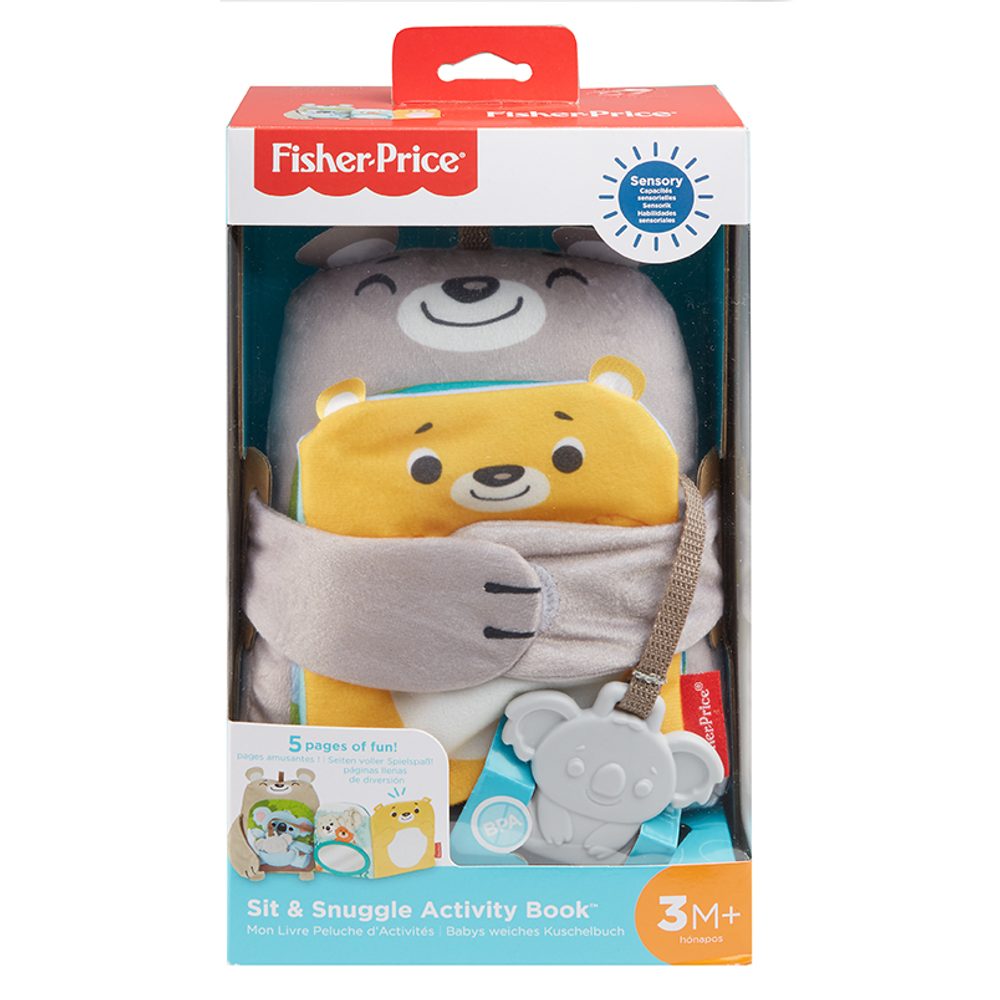 Levně Mattel FP HEBKÁ SENZORICKÁ KNÍŽKA