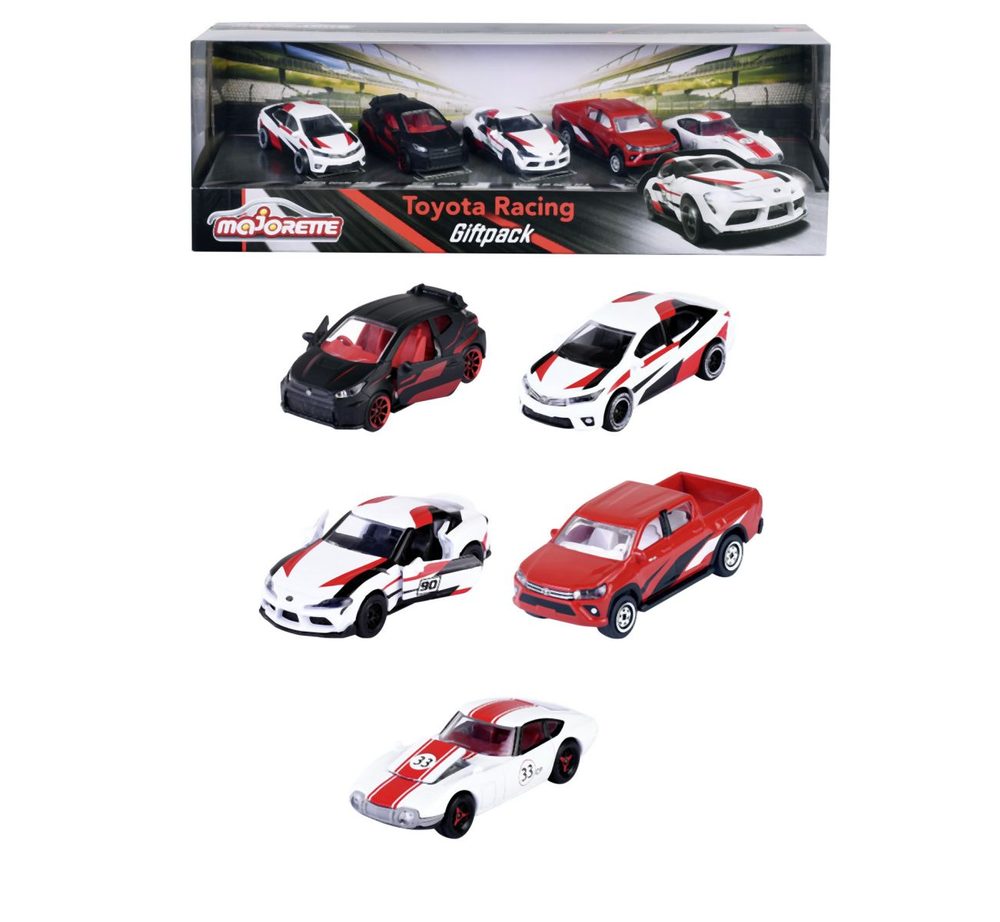 Levně Toyota Racing Dárková sada 5 ks