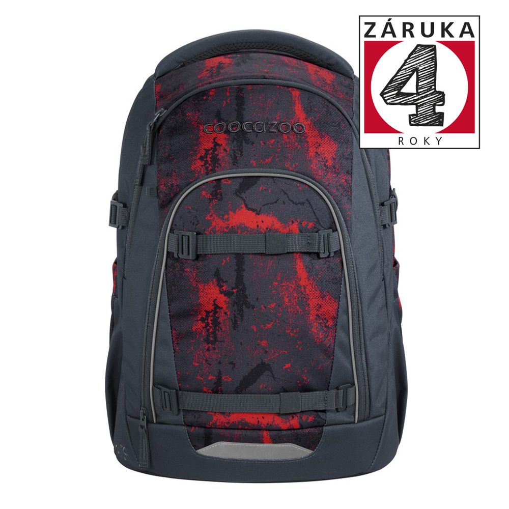 Levně Školní batoh coocazoo MATE, Broken Black, AGR certifikát