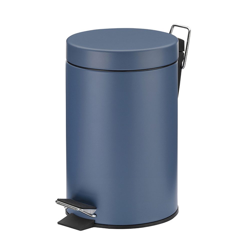 Levně KELA Kosmetický koš MONACO kov modrá 3l KL-24292
