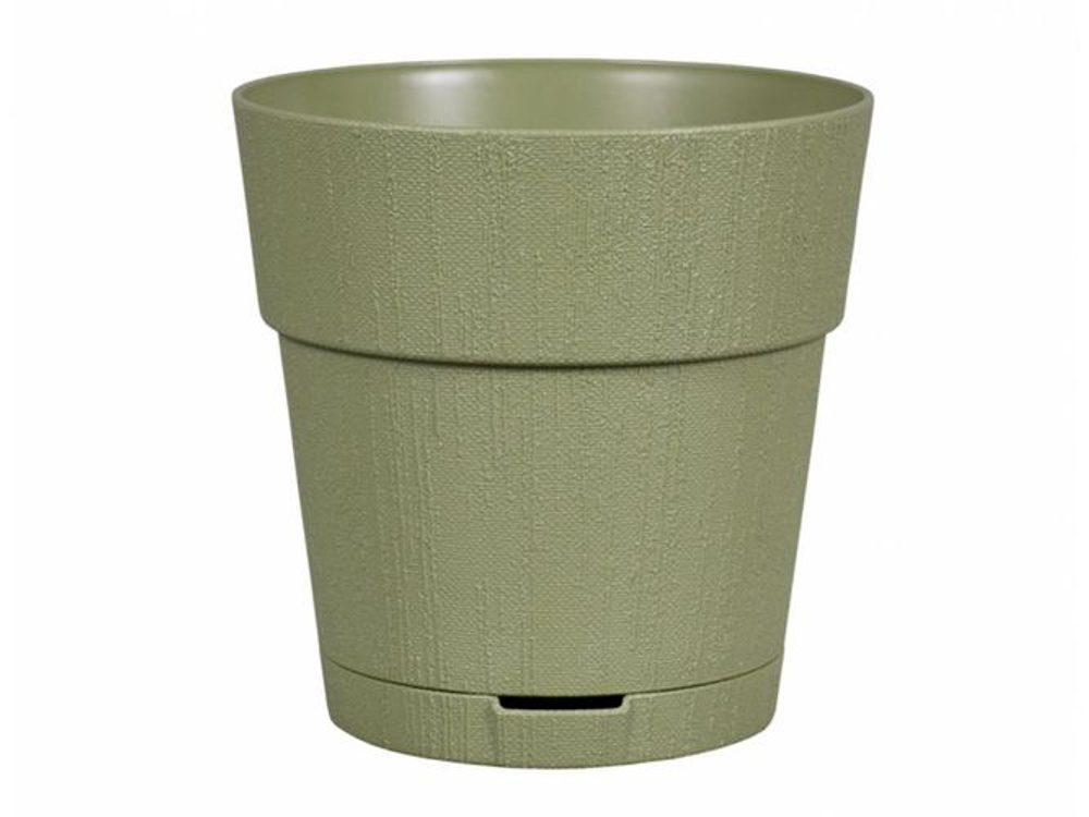 Levně květ. d15xh15cm OLIV.ZELENÁ ETHICA+miska