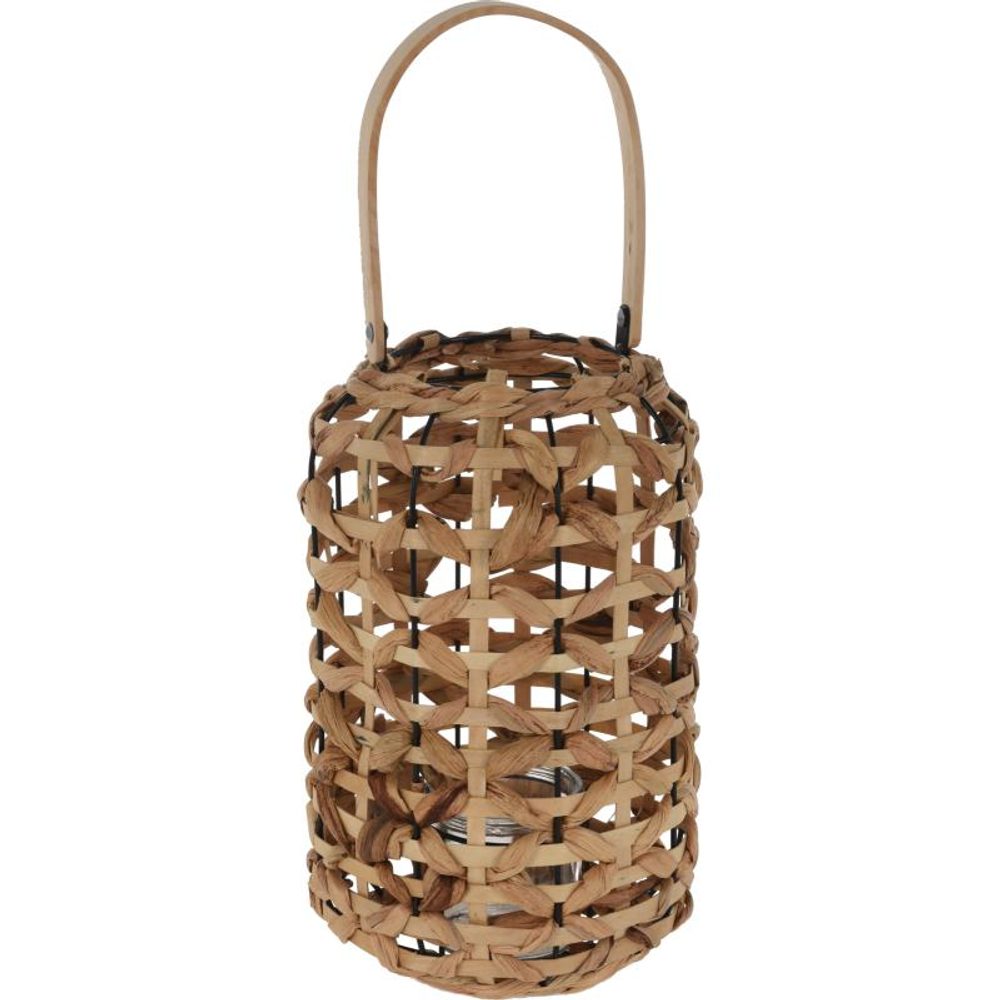 Levně PROGARDEN Lucerna na svíčku kulatá přírodní 45 cm KO-NB1421230